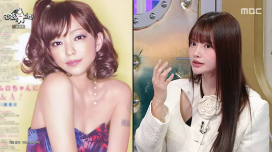 夏沇秀被說長得像安室奈美惠