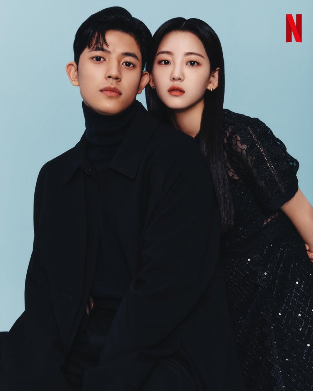 趙怡賢和朴所羅門在2022年合作了Netflix原創劇《殭屍校園》