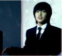 姜河那「校草等級」 學生照