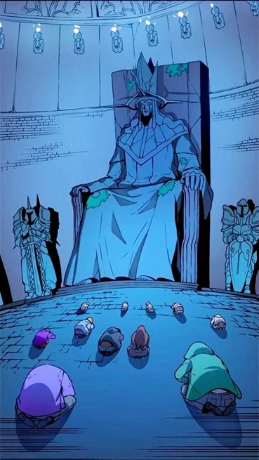 網上常見的這張爆紅迷因梗圖就是出自《我獨自升級》！