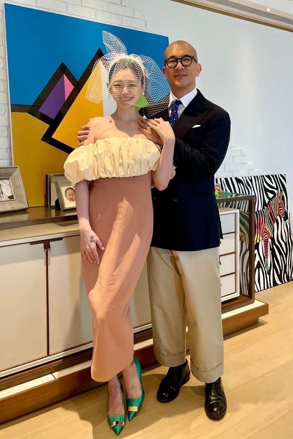 大S與具俊曄於2022年2月8日在韓國登記結婚