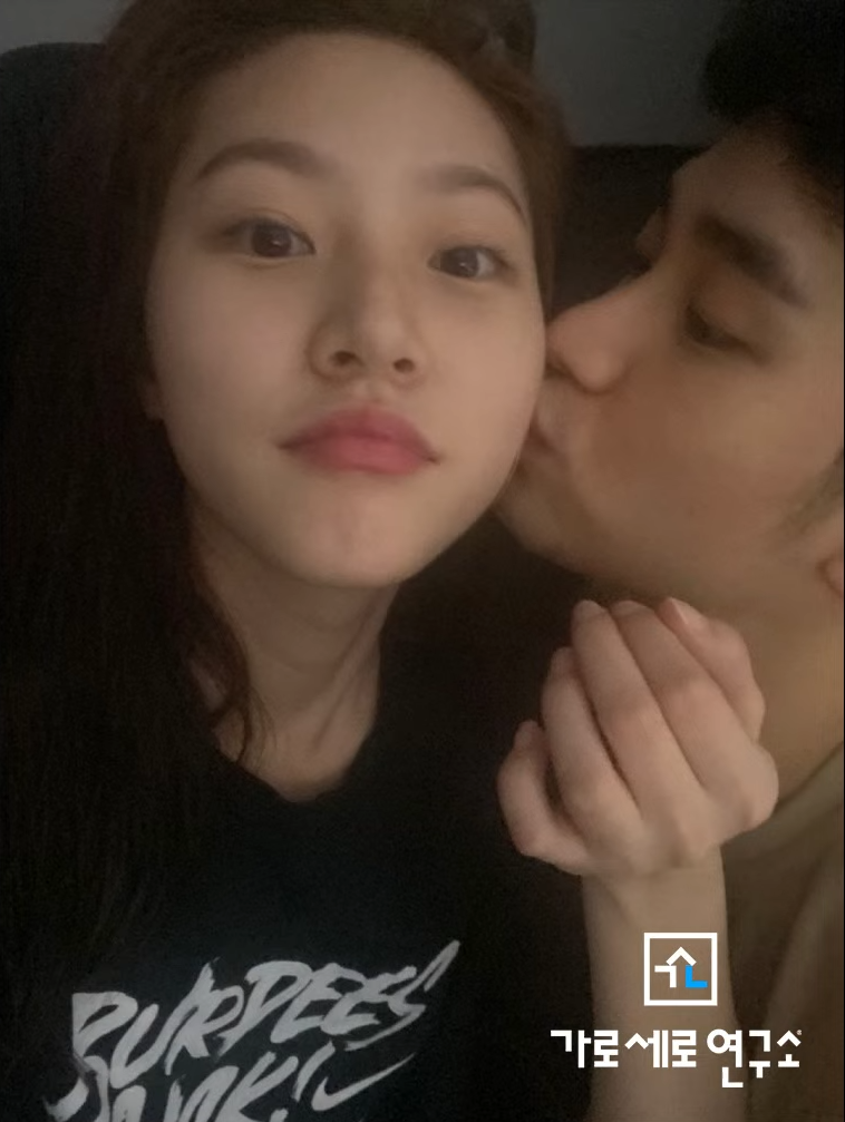 金賽綸與金秀賢的親臉合照曝光