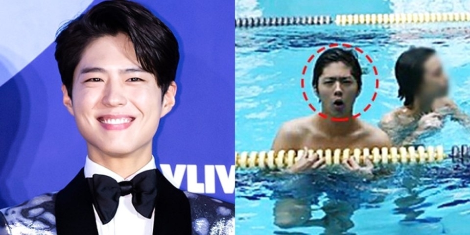 朴寶劍從國中時期就開始接觸游泳