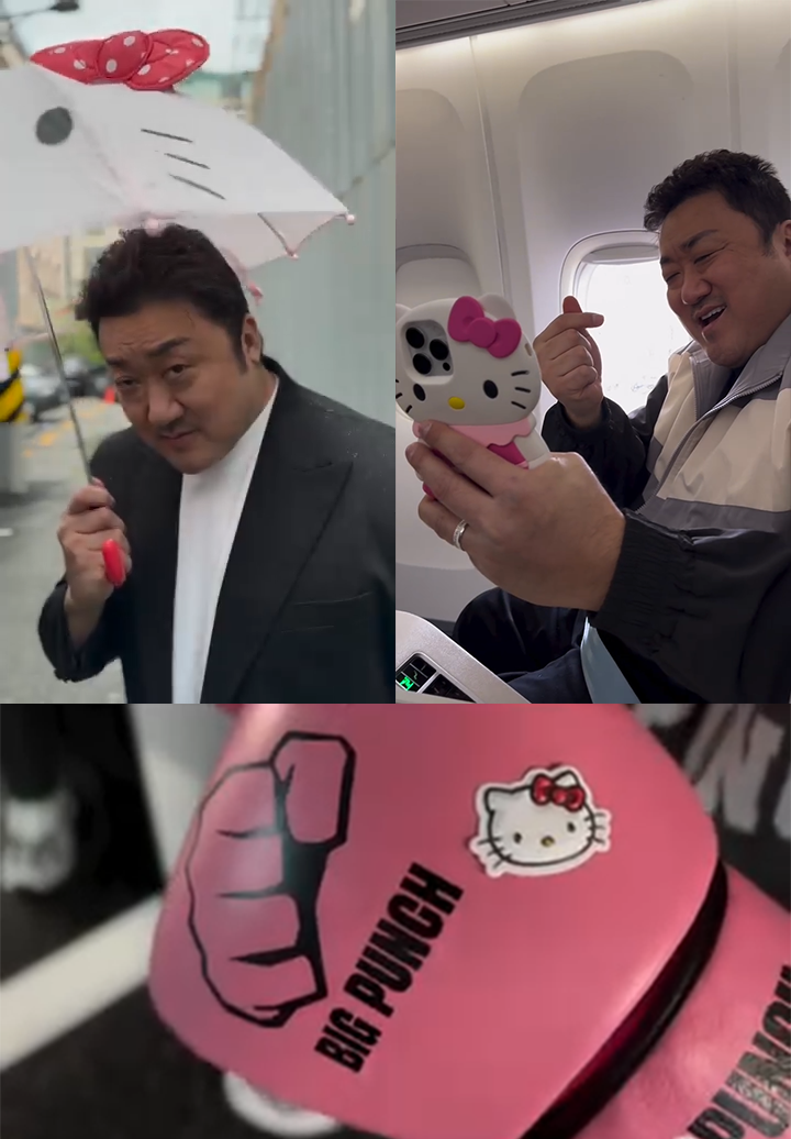 馬東石超愛Hello Kitty