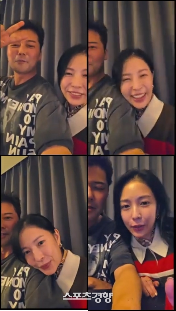 BoA現身全炫茂的直播，互動親密