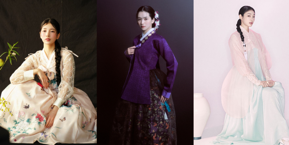 「韓服WAVE」過去曾與金泰梨、秀智、金妍兒合作過