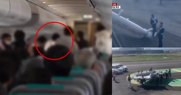 濟州機場驚魂!30多歲女乘客在209人搭乘的飛機上「突然打開緊急艙門」:太悶了