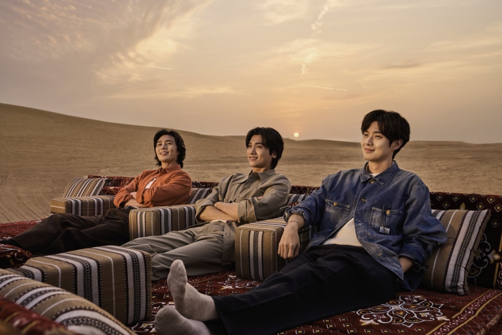 Wooga至親團」朴叙俊.崔宇植.朴炯植為杜拜觀光廳拍宣傳片