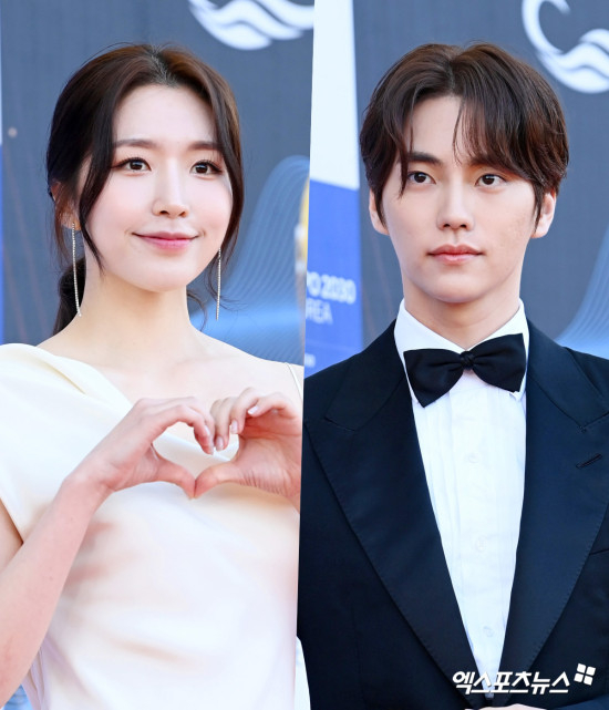鄭泫揆與成海恩還受邀出席頒獎典禮