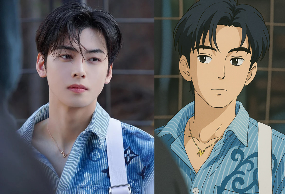 車銀優的照片被轉成吉卜力風時