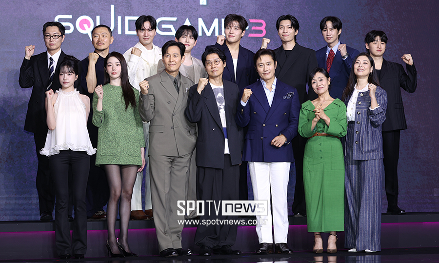 《魷魚遊戲3》劇組舉辦製作發佈會