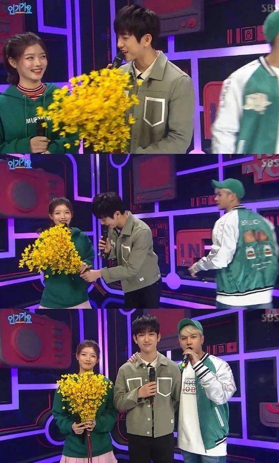 朴珍榮與金裕貞早在2016年就曾一同擔任音樂節目《人氣歌謠》的MC