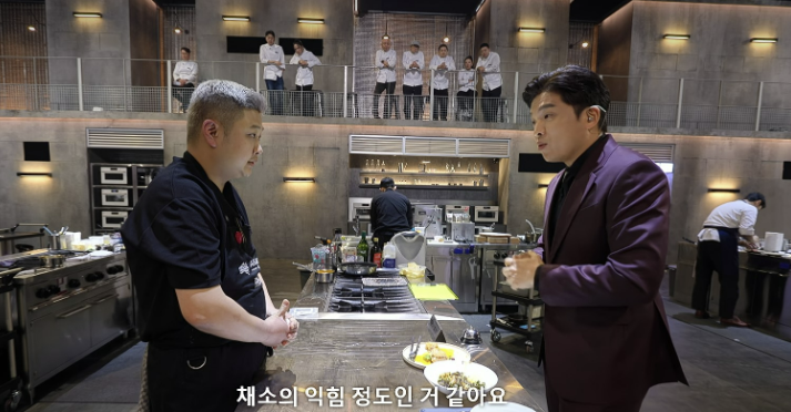 《黑白大廚》節目畫面