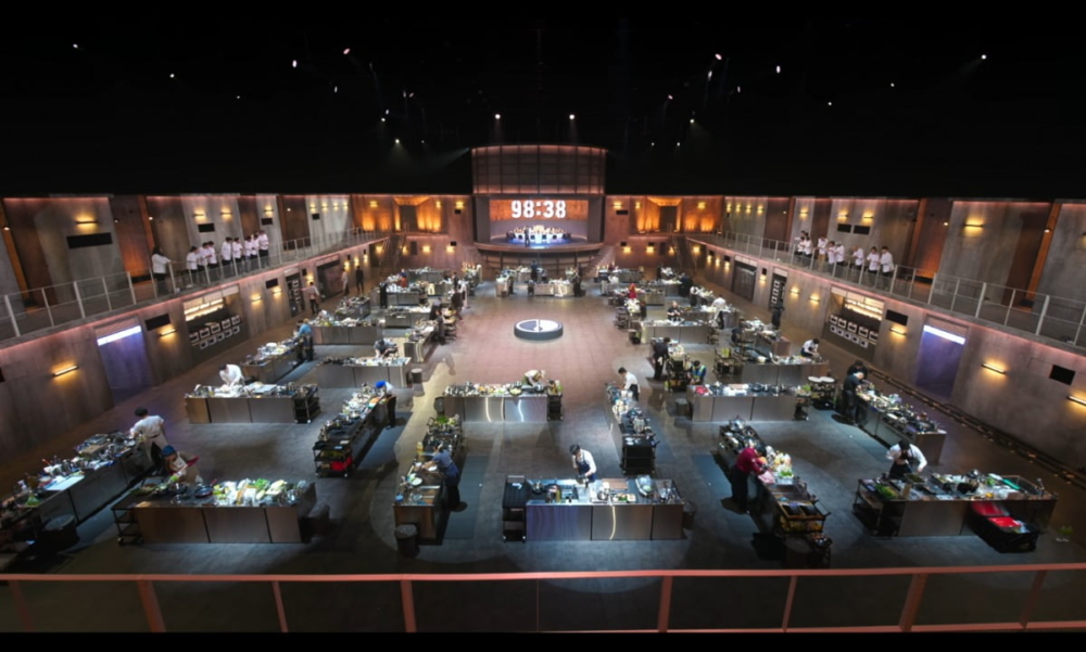 《黑白大廚》節目畫面