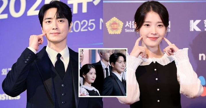 這組合很可以!IU&李浚赫出席韓流博覽會領獎,同框畫面太養眼~ 網敲碗:快拍一部劇