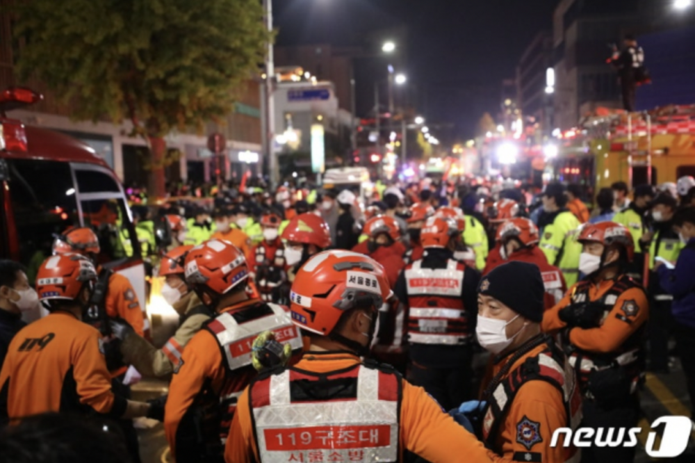 當年梨泰院事故讓許多救援人員留下創傷