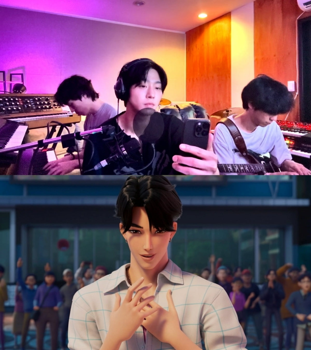 安孝燮為Netflix動畫電影《K-POP 獵魔女團》配音