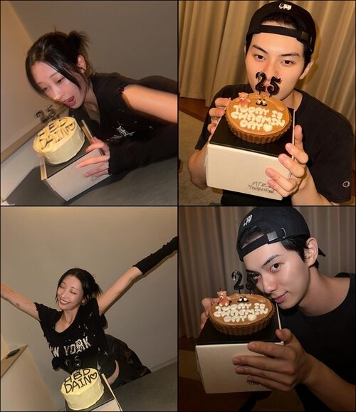 柳茶憐與李彩玟「Lovegram」曬同一家的生日蛋糕