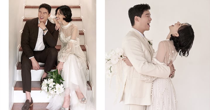 李章宇♥趙惠元婚紗照笑得太幸福!11月23日舉行婚禮,愛情長跑8年修成正果
