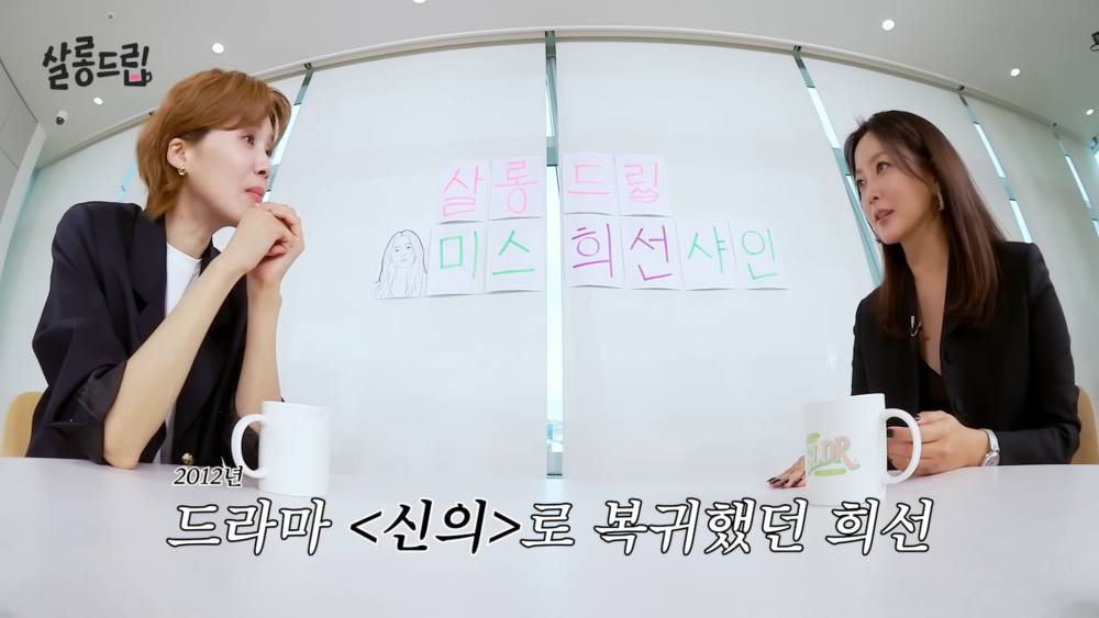 2012年透過電視劇《信義》才結束長達六年的空白期