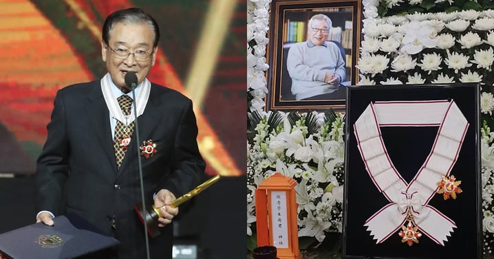 李順載獲政府追授最高榮譽「金冠文化勳章」：70年間與國民同哭同笑