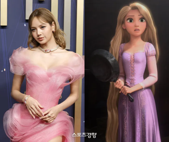 Lisa近日傳出有望出演《魔髮奇緣》「樂佩公主」真人版