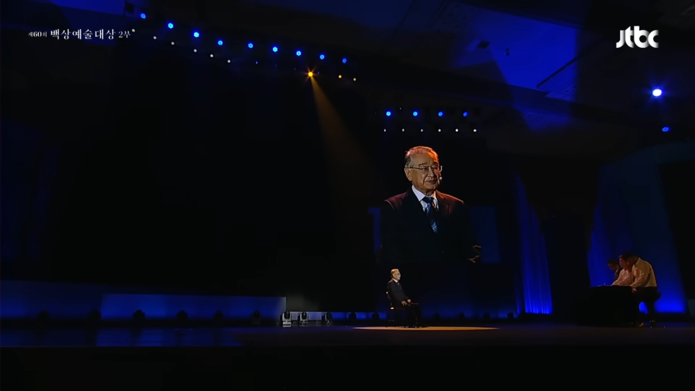 李順載在去年百想帶來特別舞台，藉由「試鏡情境」闡述自己的演技哲學。