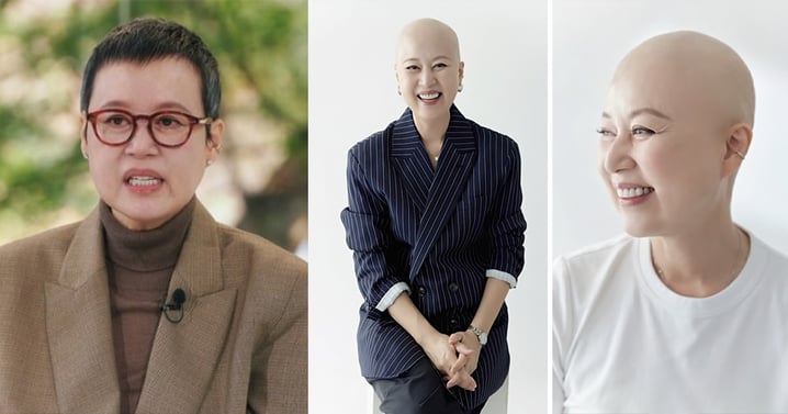 朴美善抗癌期間又患肺炎... 公開「剃髮光頭形象照」樂觀態度令人動容