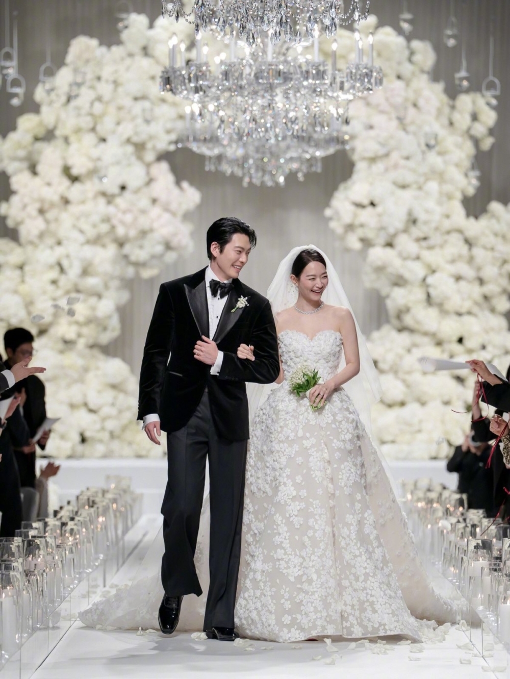 金宇彬與申敏兒婚禮現場照