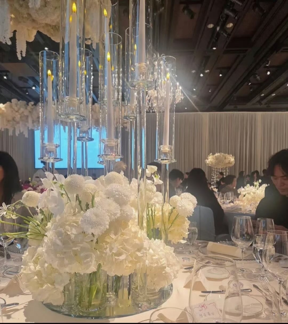 金宇彬與申敏兒婚禮現場