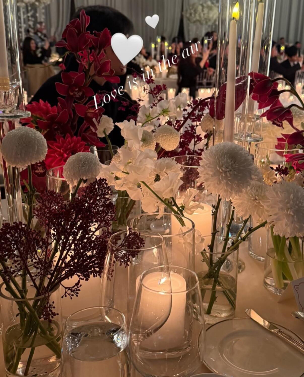 金宇彬與申敏兒婚禮現場