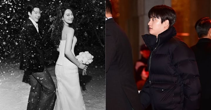 紅毯才結束...都敬秀直奔金宇彬婚禮！僅待15分鐘只為親自獻祝福太感人～