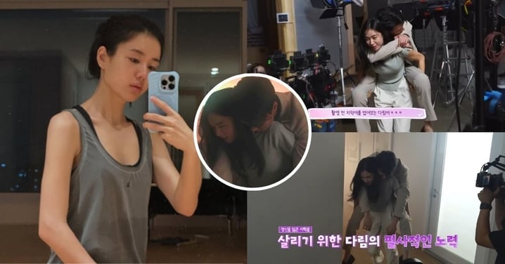 《一吻爆炸》安恩真「背起187公分張基龍」被批不合理！花絮曝光網驚呆：我服了XD