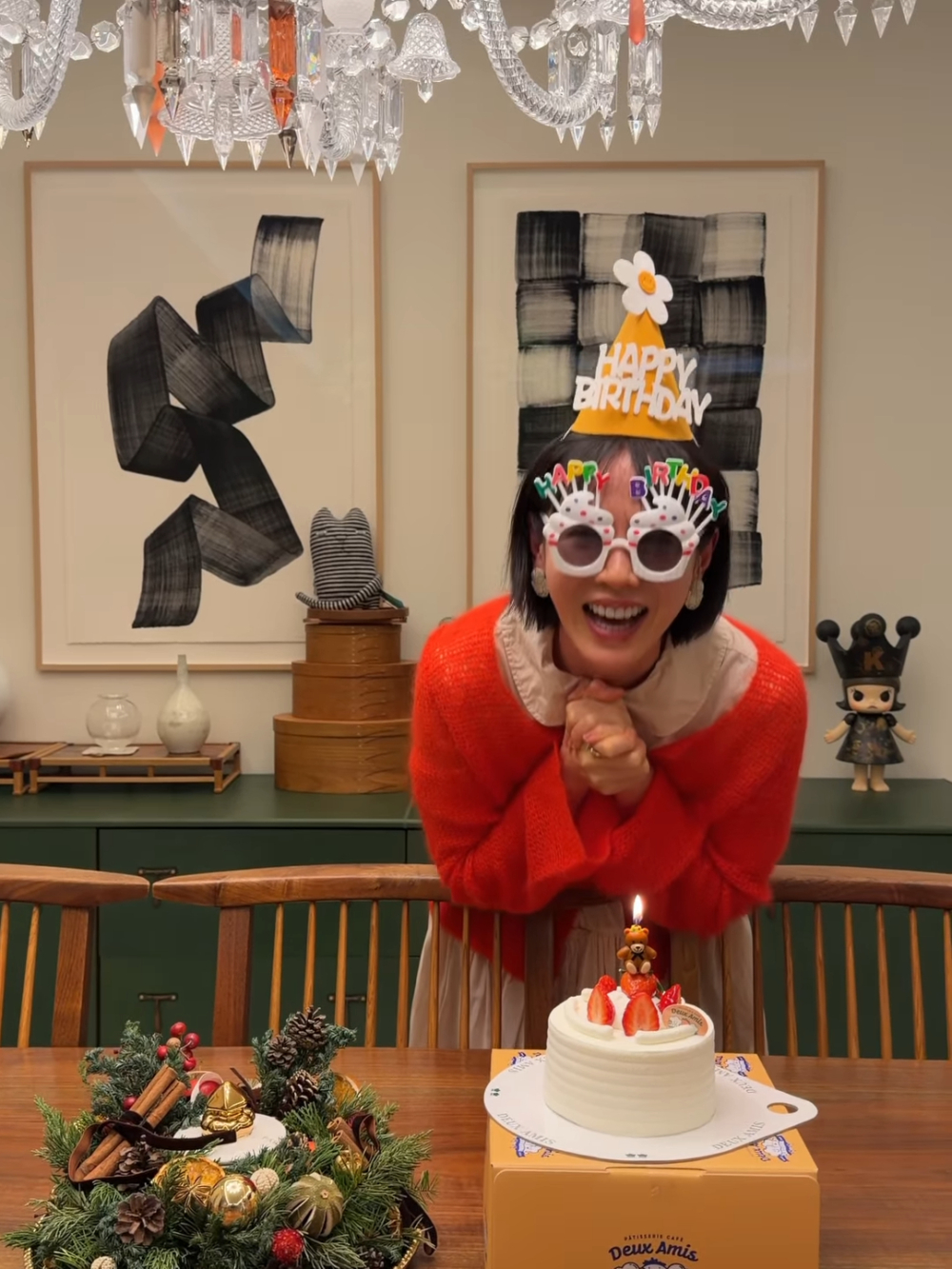 笑談兒子催促孫藝真吹蠟燭趣事：可能想吃蛋糕了XD