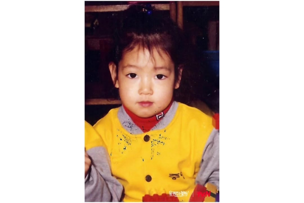 朴信惠童年照