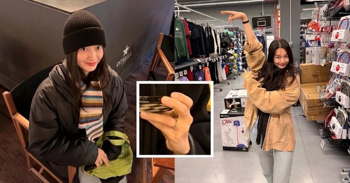 申敏兒曬蜜月照!金宇彬188公分「老公視角」超甜,幸福感溢出螢幕~