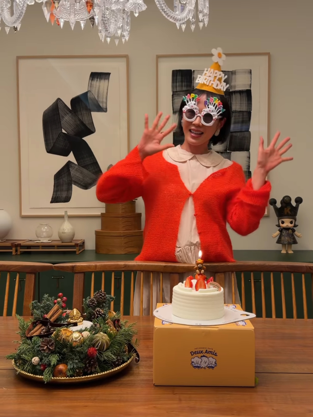 兒子為孫藝真唱生日歌