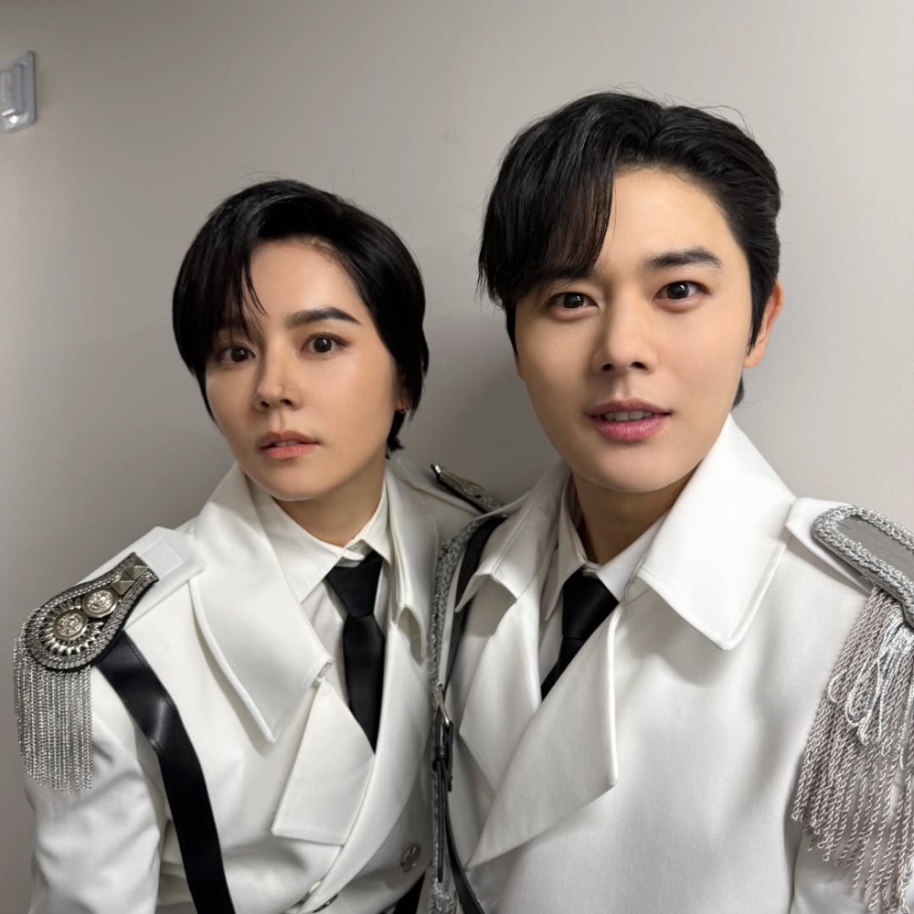 韓佳人仿妝金桐俊「相似度100%」根本親姊弟