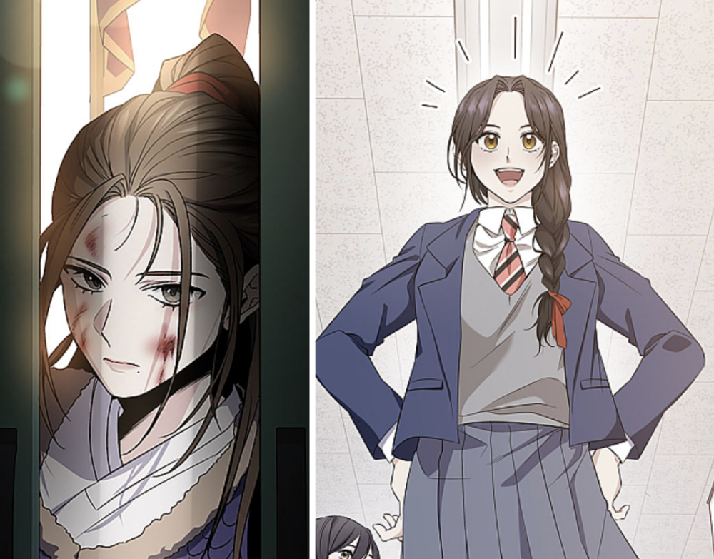 原作網漫《女高中生王后》女主角「金清河」