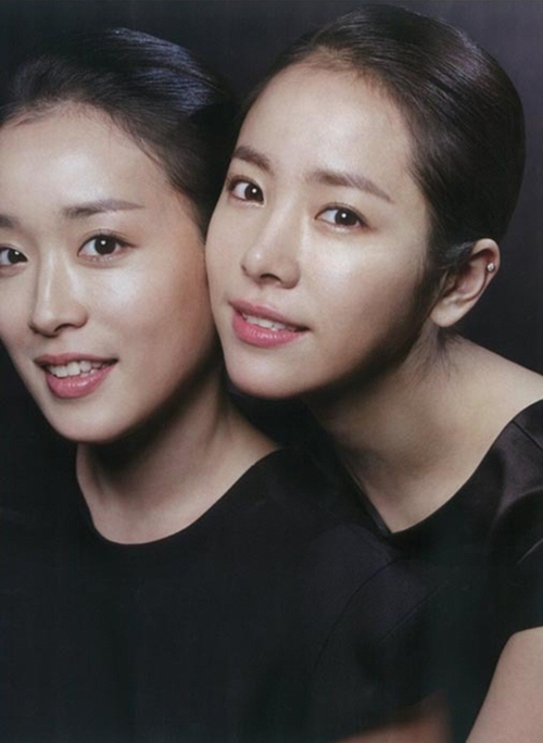 韓志旼與親姐姐合照