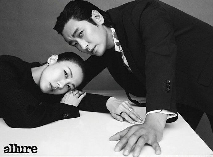 朱智勛&河智苑情侶畫報