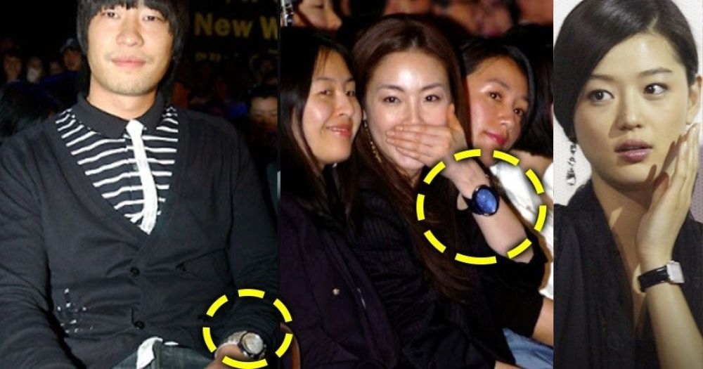 柳承範.崔智友.全智賢曾在公開場合配戴