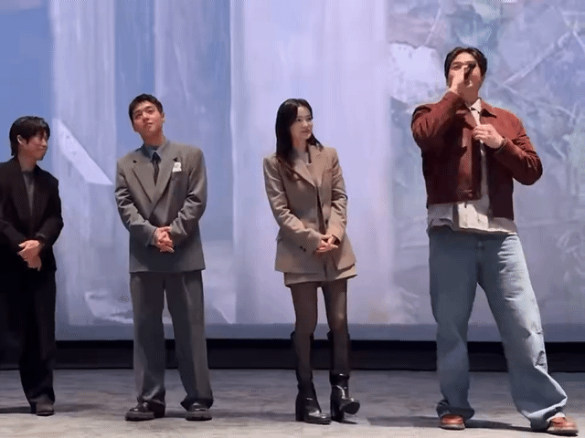 在螢幕上看到自己那魁梧壯碩的身影，劉智泰 也坦言連自己都嚇了一跳