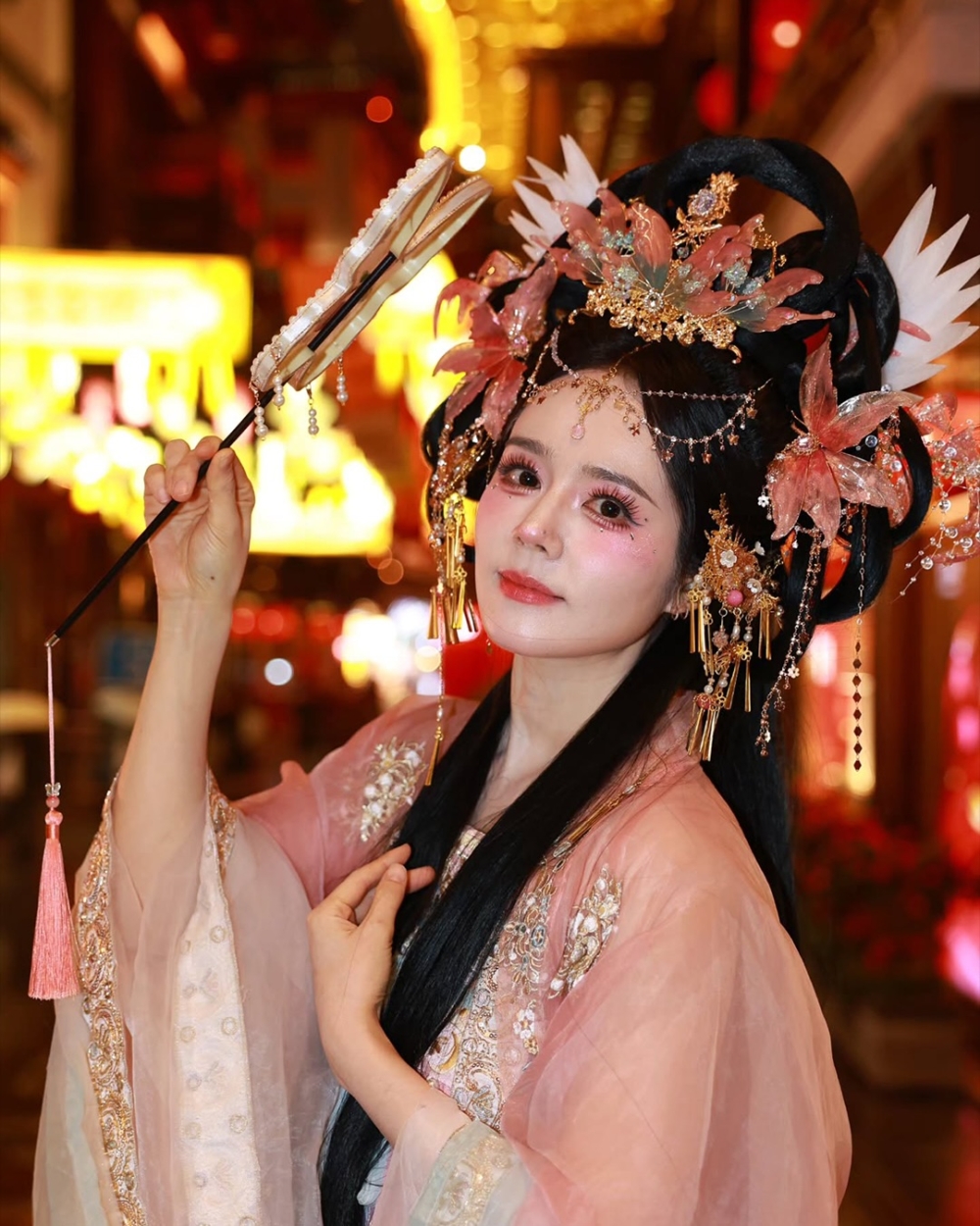 韓佳人曬出網紅妝寫真成品