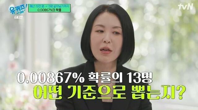 SM練習生合格率僅0.00867%