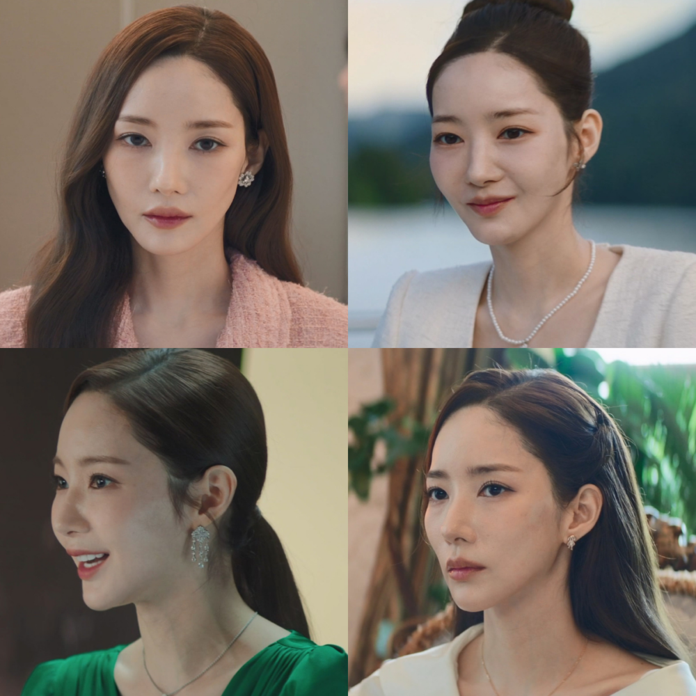 朴敏英在《魔女之吻》中瘦到双颊凹陷