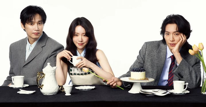 《未婚男女的效率戀愛》韓志旼.朴成焄.李基澤合體拍攝「三人行」情侶畫報