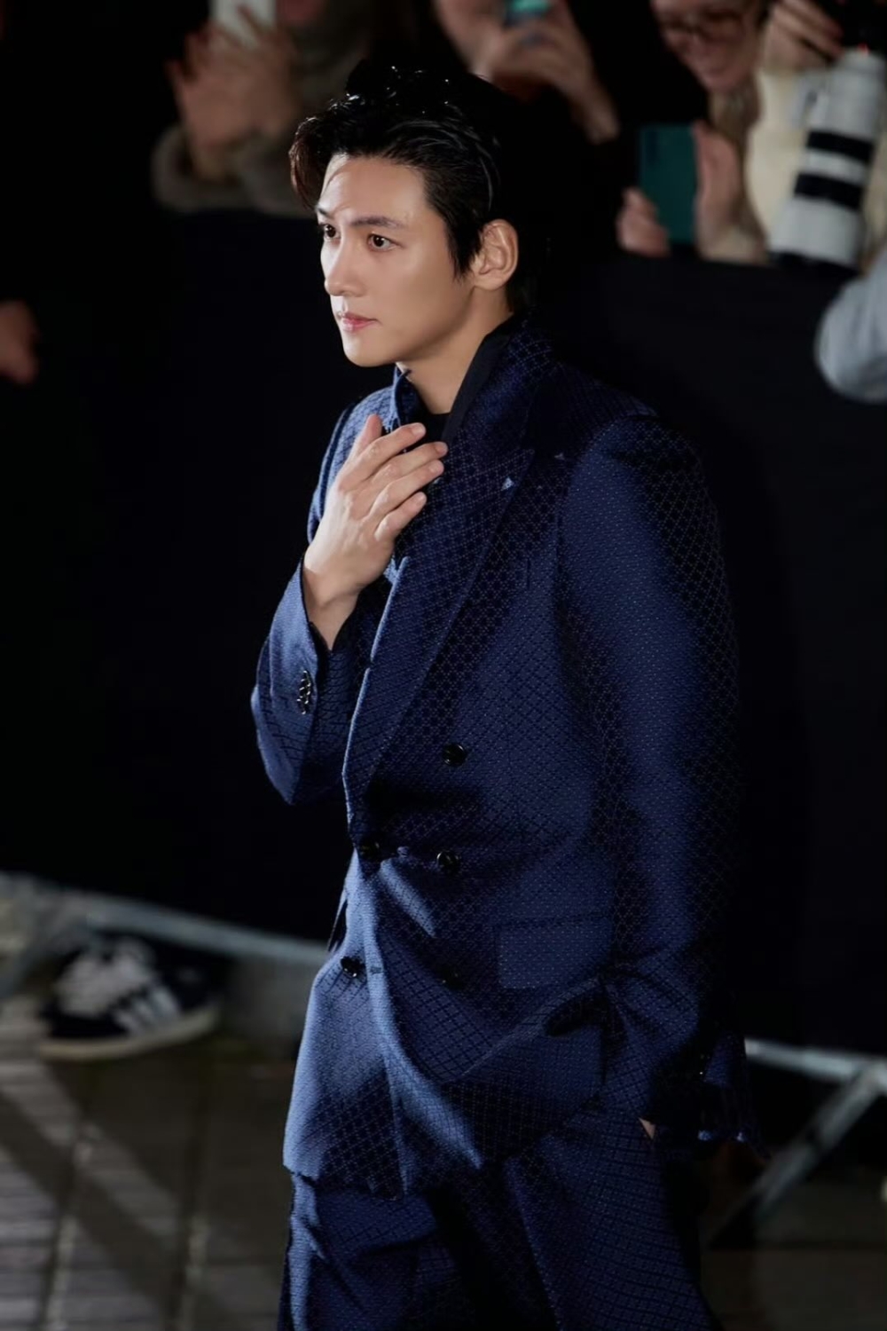 池昌旭出席法國巴黎時裝周Tom Ford 2026秋冬系列大秀