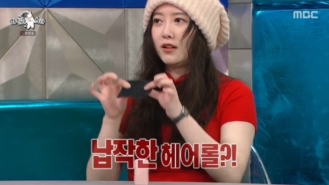 具惠善曾在節目上提到開發專利髮捲的契機