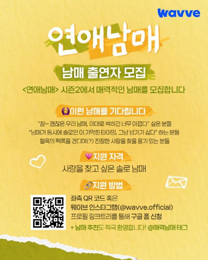 《戀愛兄妹2》招募出演者中